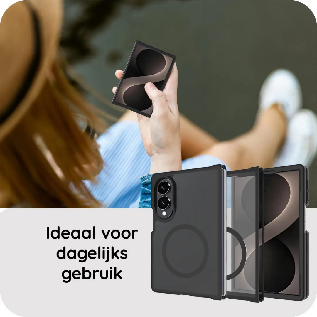 Just in Case MSA2935AE1M Hoesje - Samsung Galaxy Z Fold8 - Zwart