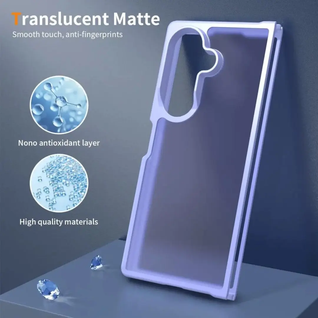 Selected Hoesje Samsung Galaxy Z Fold8 Ultra - Paars