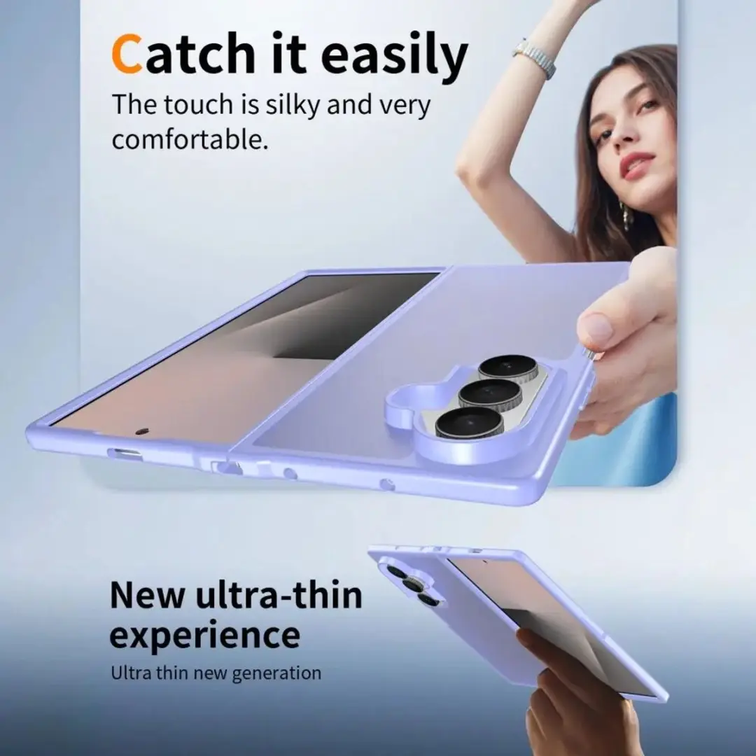 Selected Hoesje Samsung Galaxy Z Fold8 Ultra - Paars