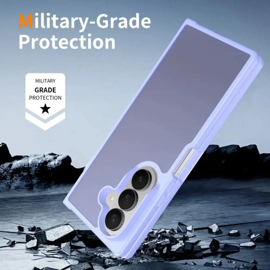 Selected Hoesje Samsung Galaxy Z Fold8 Ultra - Paars