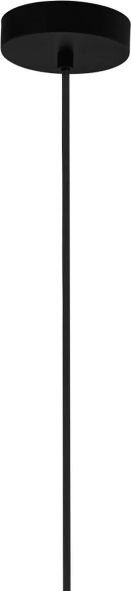 Eglo Staverton Hanglamp E27 - Ø36,5cm - Zwart
