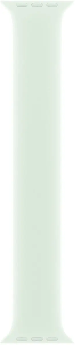 Apple Siliconen Solobandje - Apple Watch 42mm - Mintgroen - Maat 4