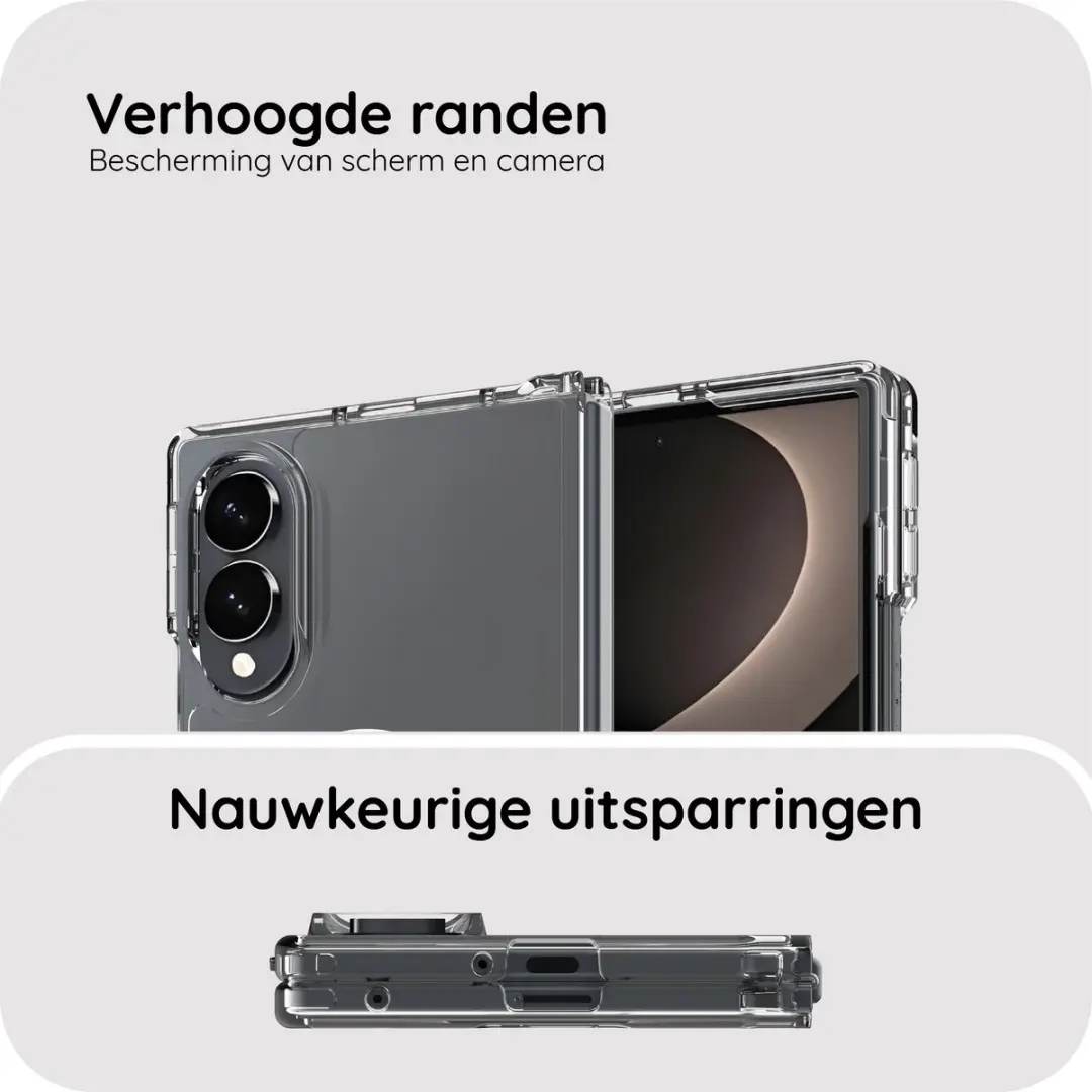 Just in Case Hoesje MSA2935AE0M - Samsung Galaxy Z Fold8 - Transparant