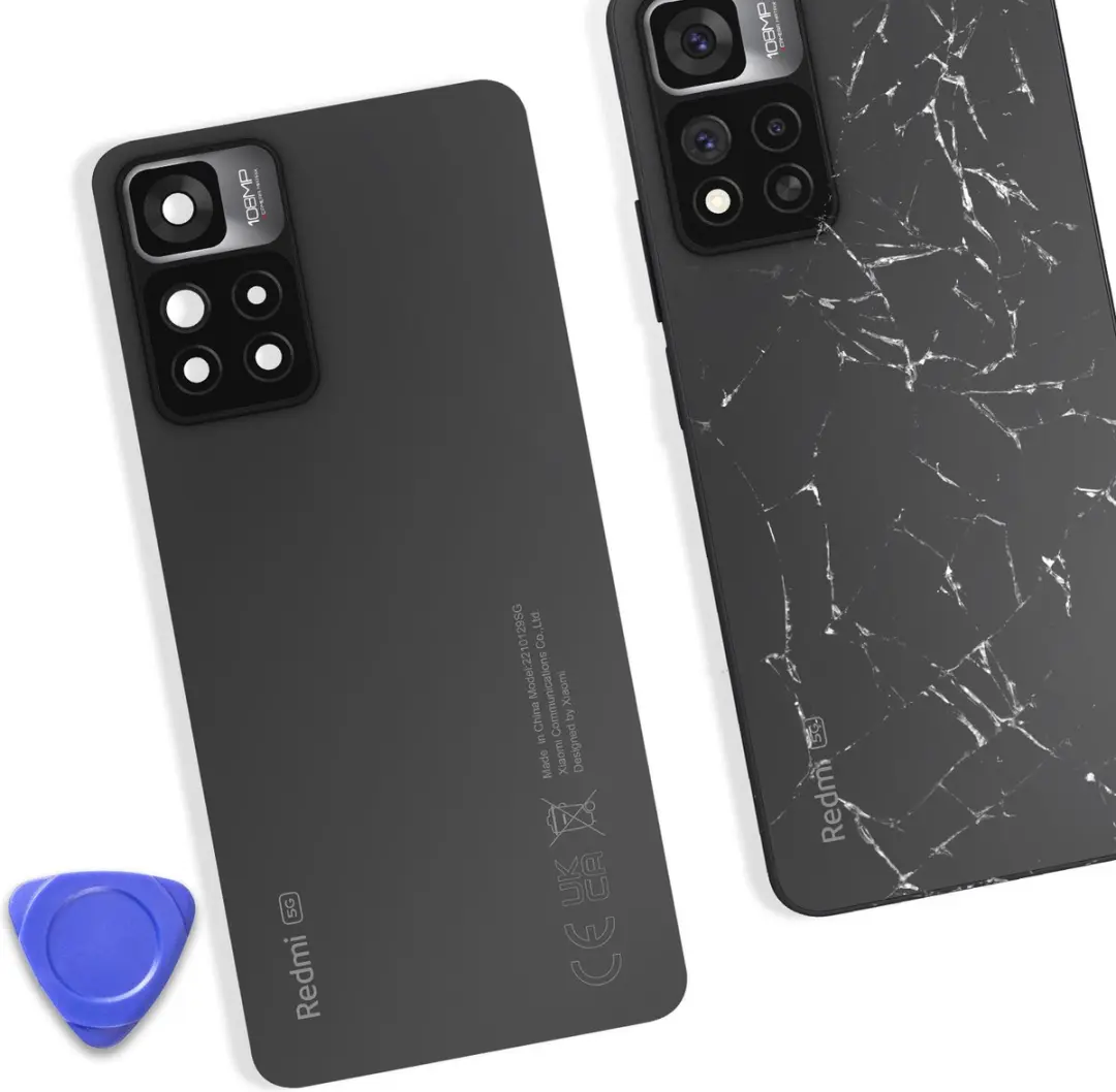 Xiaomi Redmi Note 11 Pro Plus Batterijdeksel - Grijs