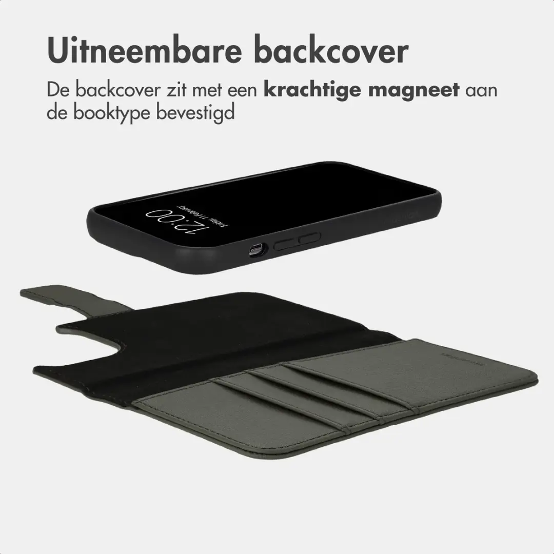 Imoshion iPhone 13 Pro Hoesje 2-in-1 Bookcase - Groen