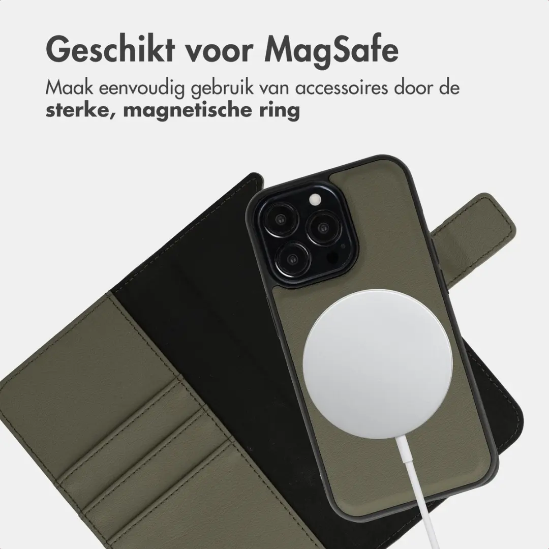 Imoshion iPhone 13 Pro Hoesje 2-in-1 Bookcase - Groen