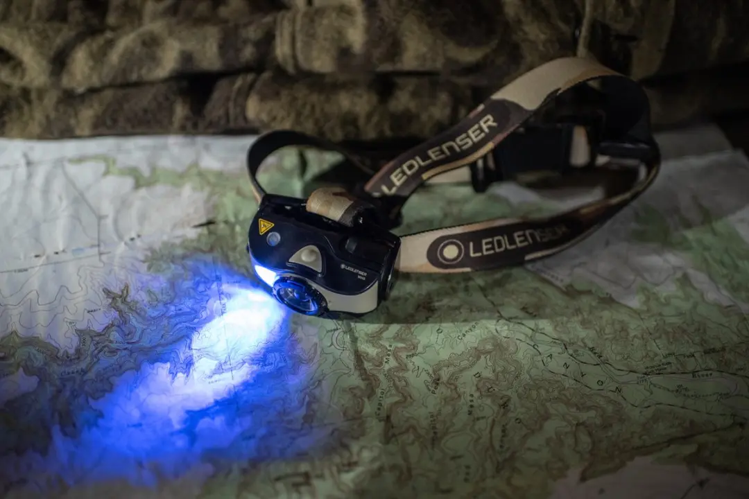 Ledlenser MH8 Hoofdlamp 600 Lumen - Zwart