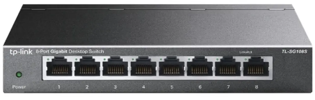 TP-Link TL-SG108S(UN) 8-Poorts Gigabit Switch