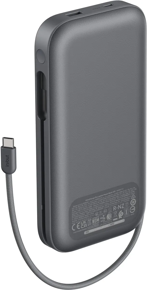 Belkin UltraCharge Pro BPB040HQCH Powerbank 27.000mAh - 240W - afbeelding 2 van 6