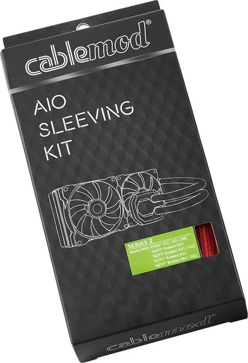 Cablemod CM-ASK-S2KR-R Koeling Accessoire - Rood