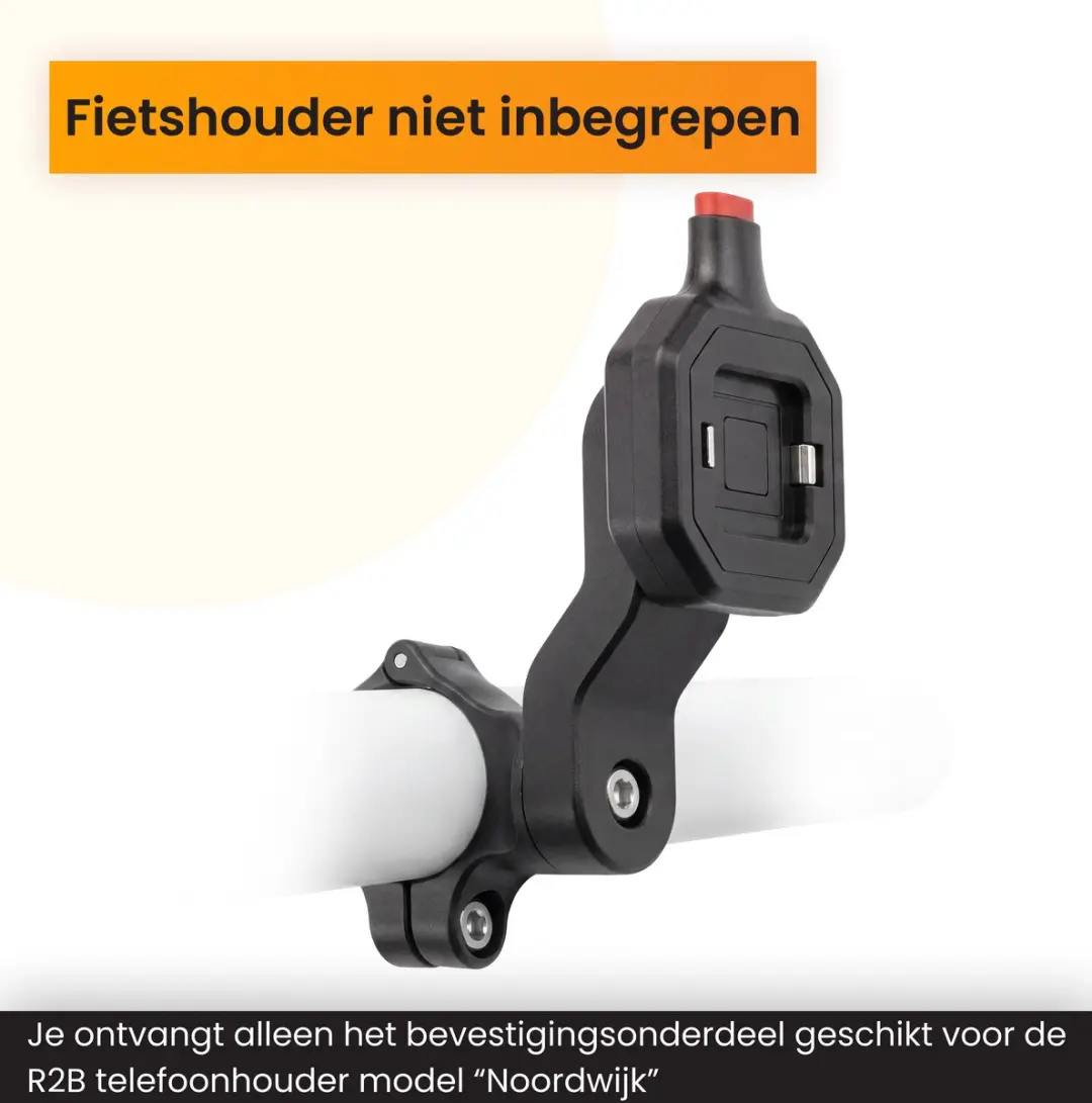 R2B Telefoonhouder Noordwijk Bevestigingsonderdeel - Universeel
