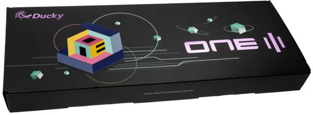 Ducky One 3 Aura Toetsenbord - Kailh Jelly - Zwart - Full-Size