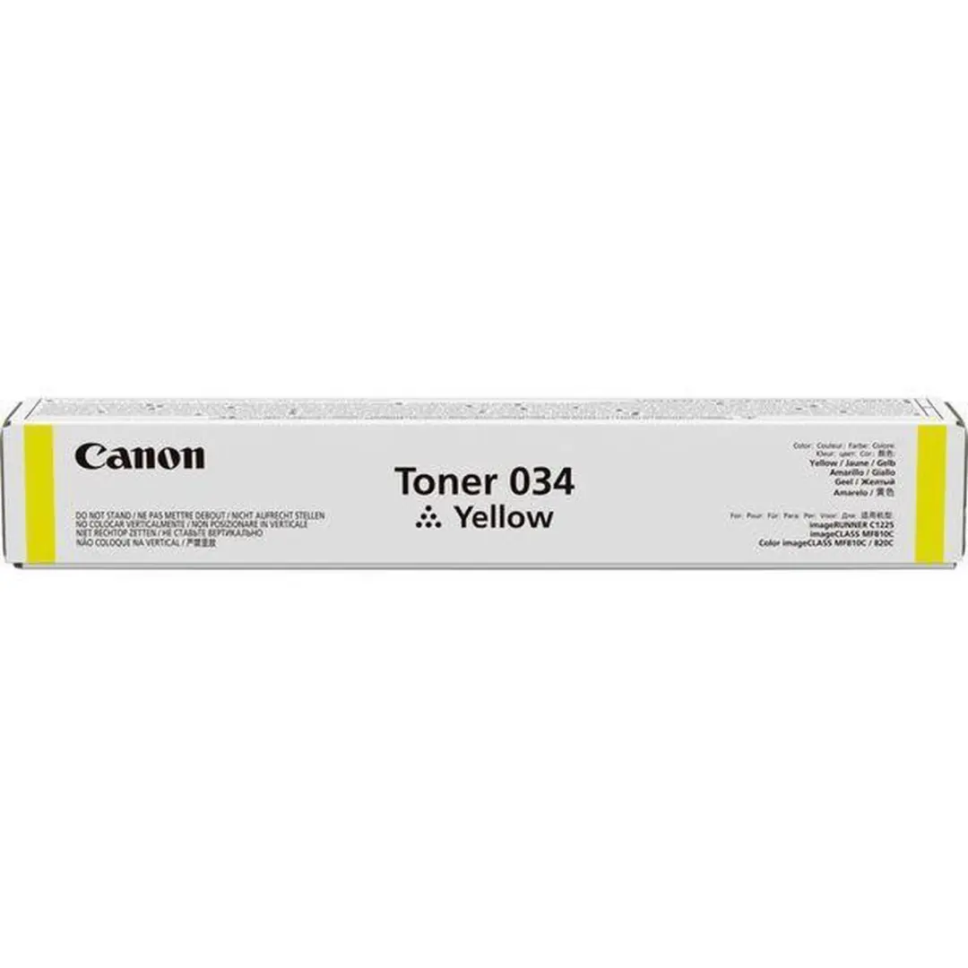 Canon 034 Geel Toner 9451B001 - 12.000 pagina's