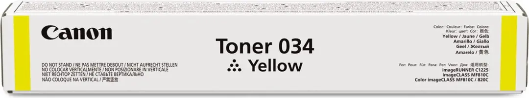 CANON Toner 034 Yellow