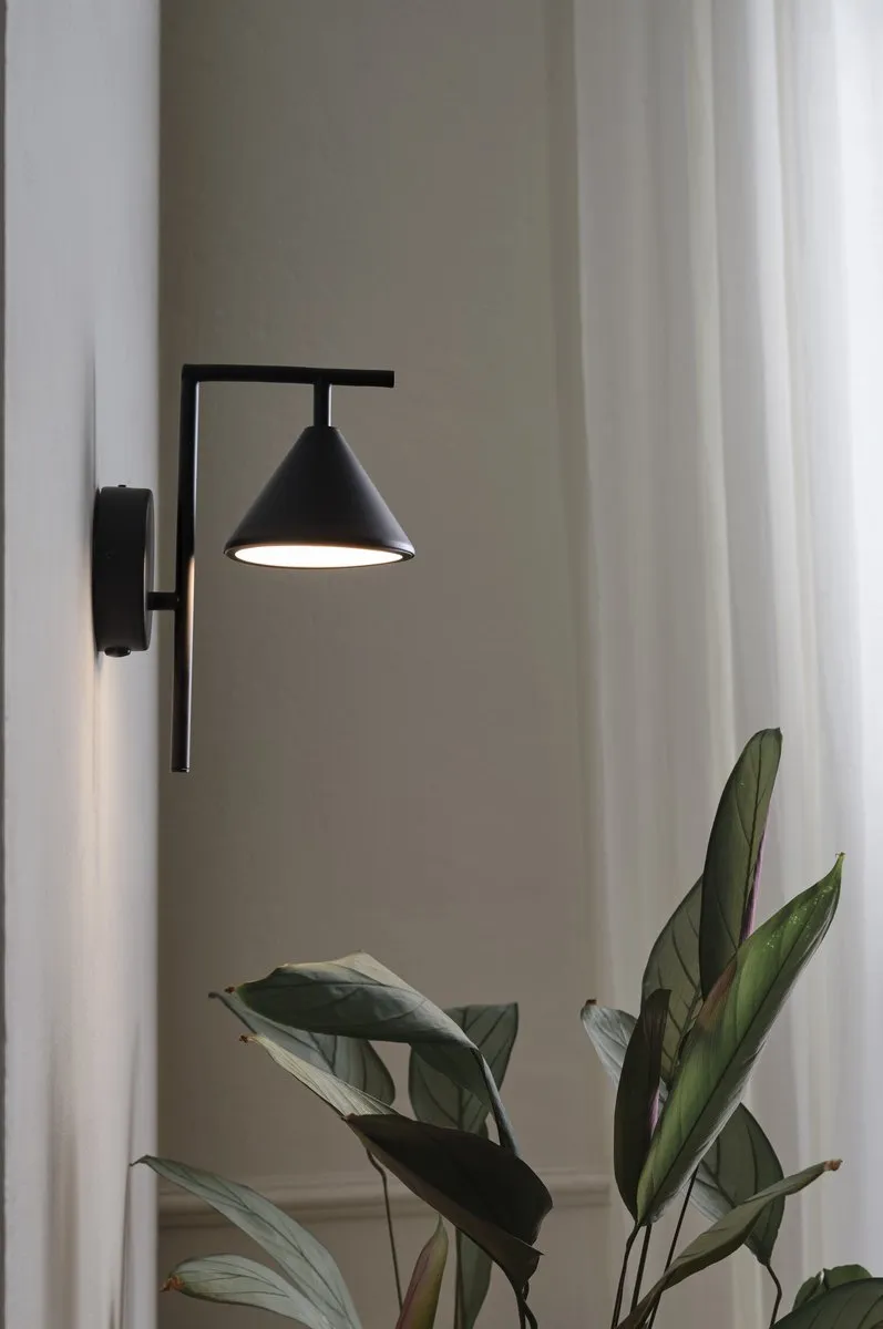 LEDVANCE Decor Fuji Wandlamp 5W - Zwart