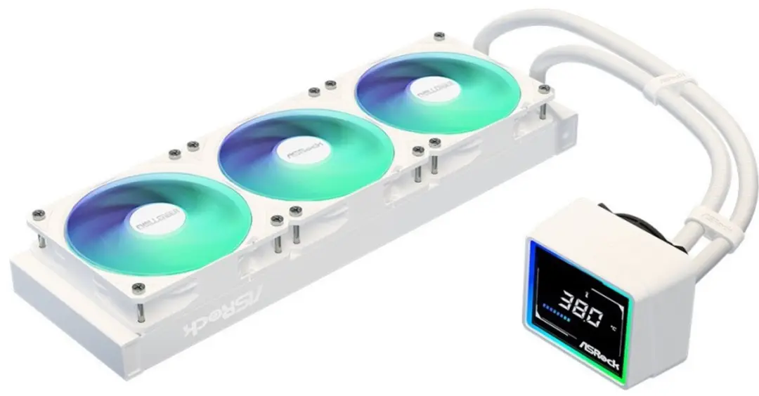 ASRock Challenger Computerkoeling 360mm - Wit - afbeelding 6 van 6