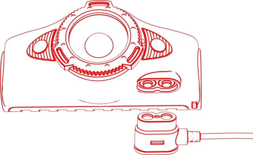 Ledlenser MH11 Hoofdlamp 1000 Lumen - Grijs
