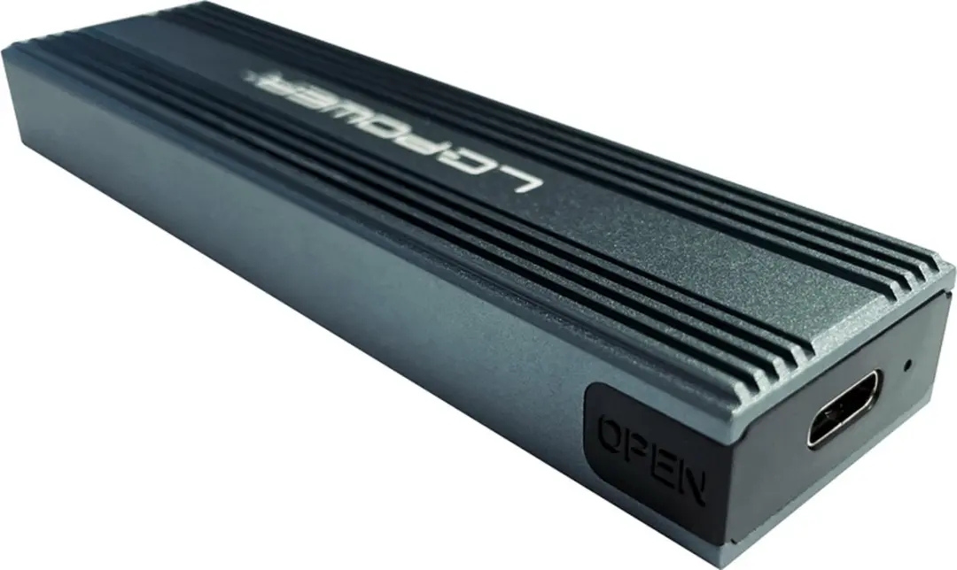 LC Power LC-M2-C-MULTI-3 M.2 SSD Enclosure - Zwart