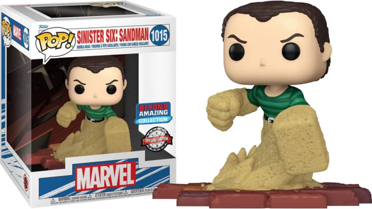 Funko Pop! Marvel Sinister 6 Sandman Exclusief