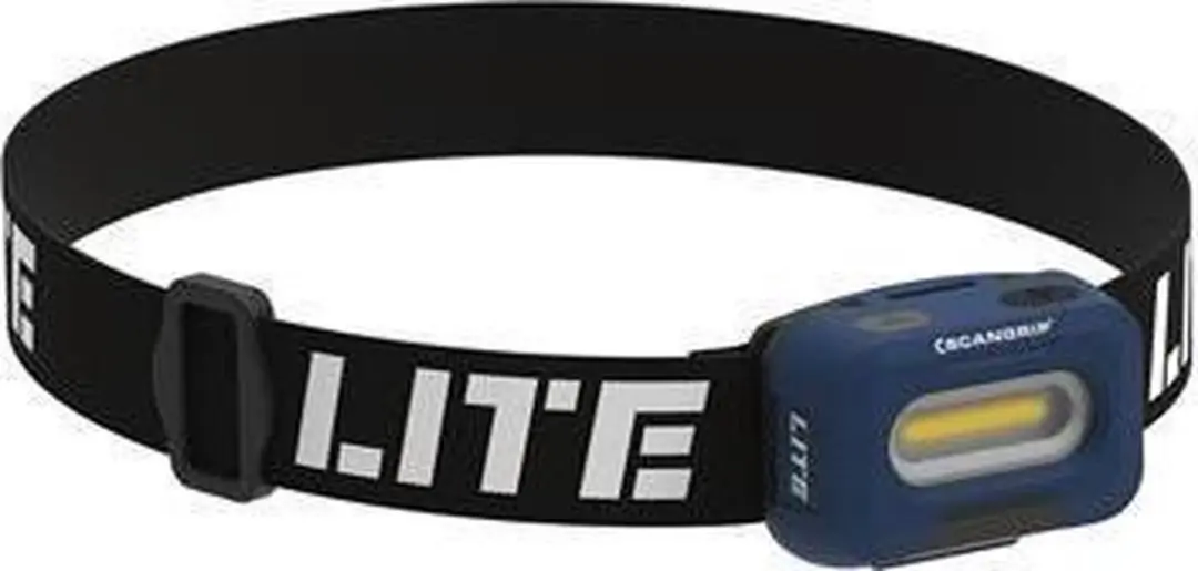 Scangrip Head Lite A Hoofdlamp 150lm - Zwart/Blauw