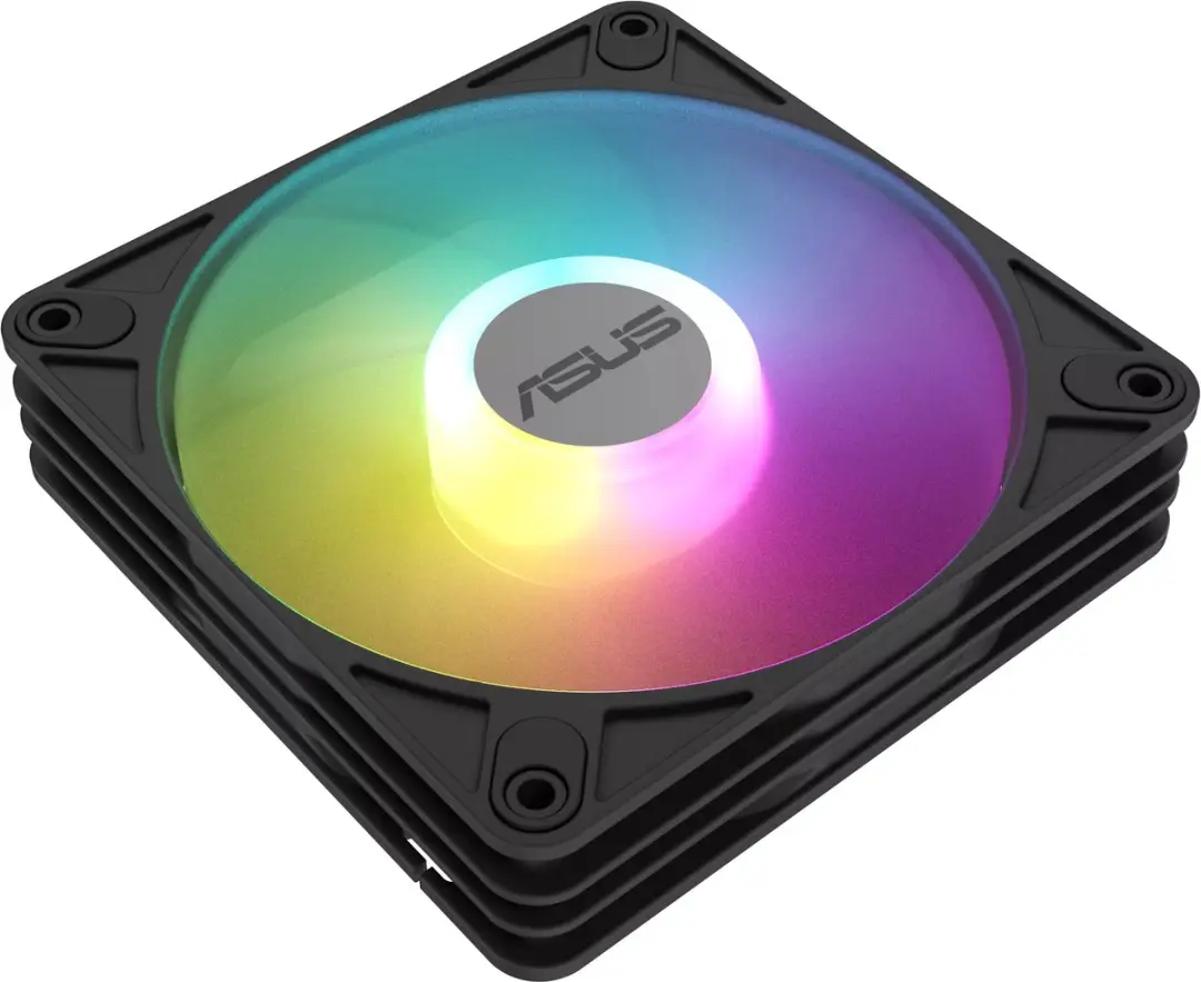 ASUS AR120 ARGB PWM Ventilator 12cm - Zwart