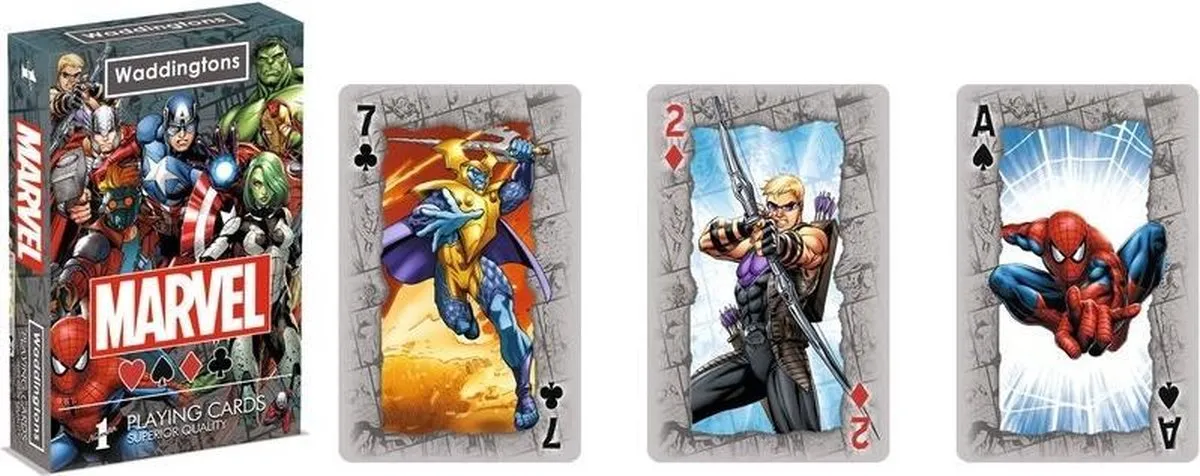 Winning Moves Marvel Universe Speelkaarten WM08024419