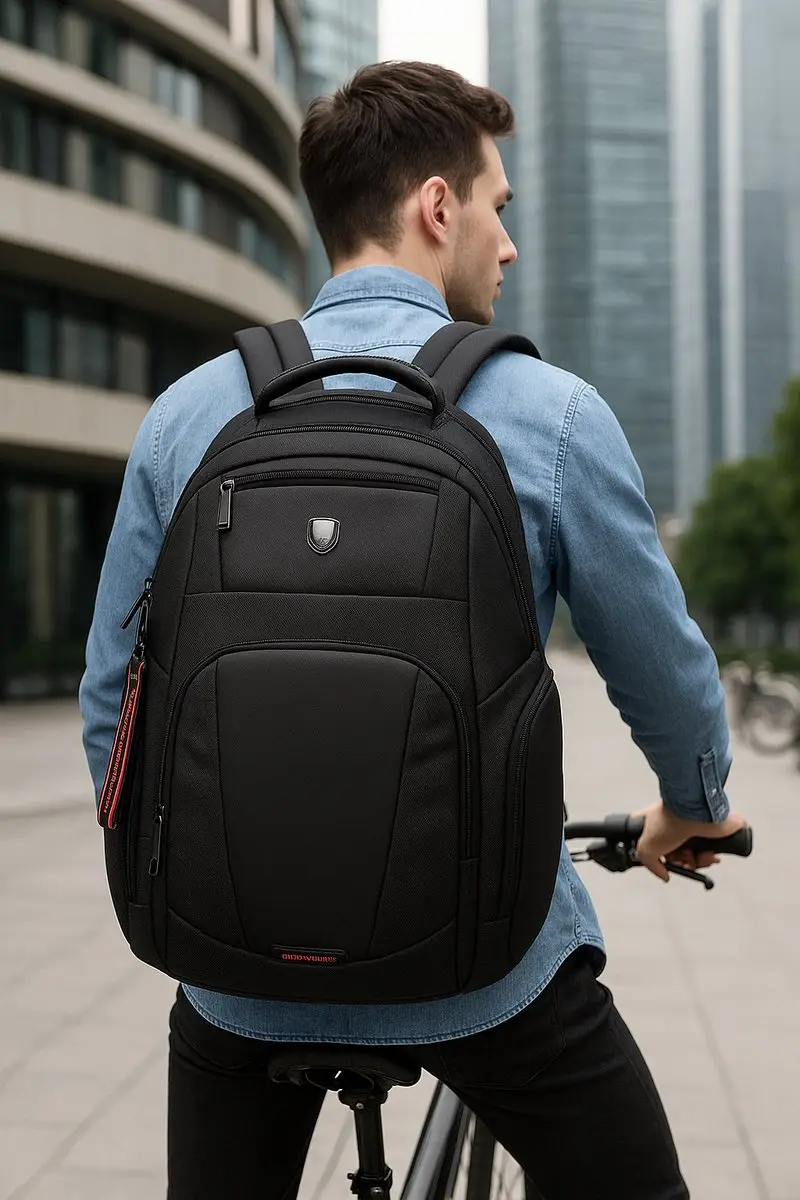 Arctic Hunter Rugtas Laptoprugzak 15.6 inch - 26L - Zwart