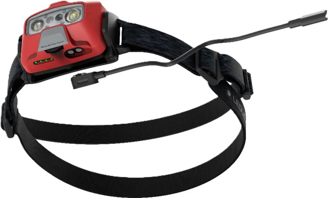 Ledlenser HF6R CORE Hoofdlamp - 800 Lumen - IP68 - Rood