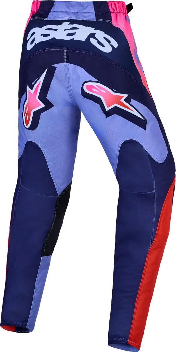 Alpinestars Fluid Hunt Jeugd Motocrossbroek 30 - Grijs/Rood/Geel - afbeelding 4 van 6