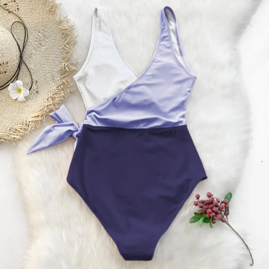 Sapphire Badpak Lila - Verstevigde Cups