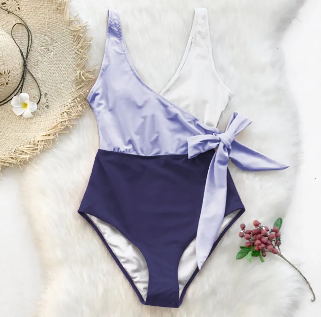 Sapphire Badpak Lila - Verstevigde Cups