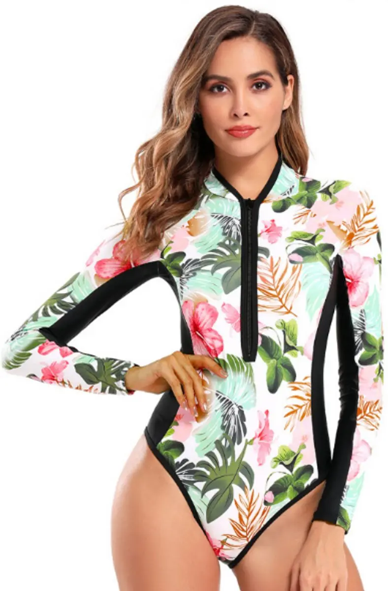 Sapphire Surfing Badpak Modelerend - Zwart/Wit