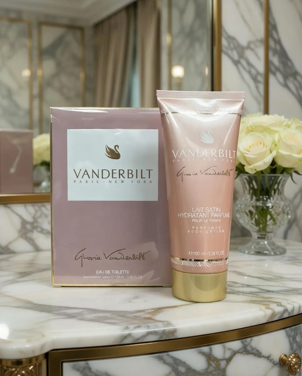 Vanderbilt Gloria Eau de Toilette & Body Lotion - 2x100ml
