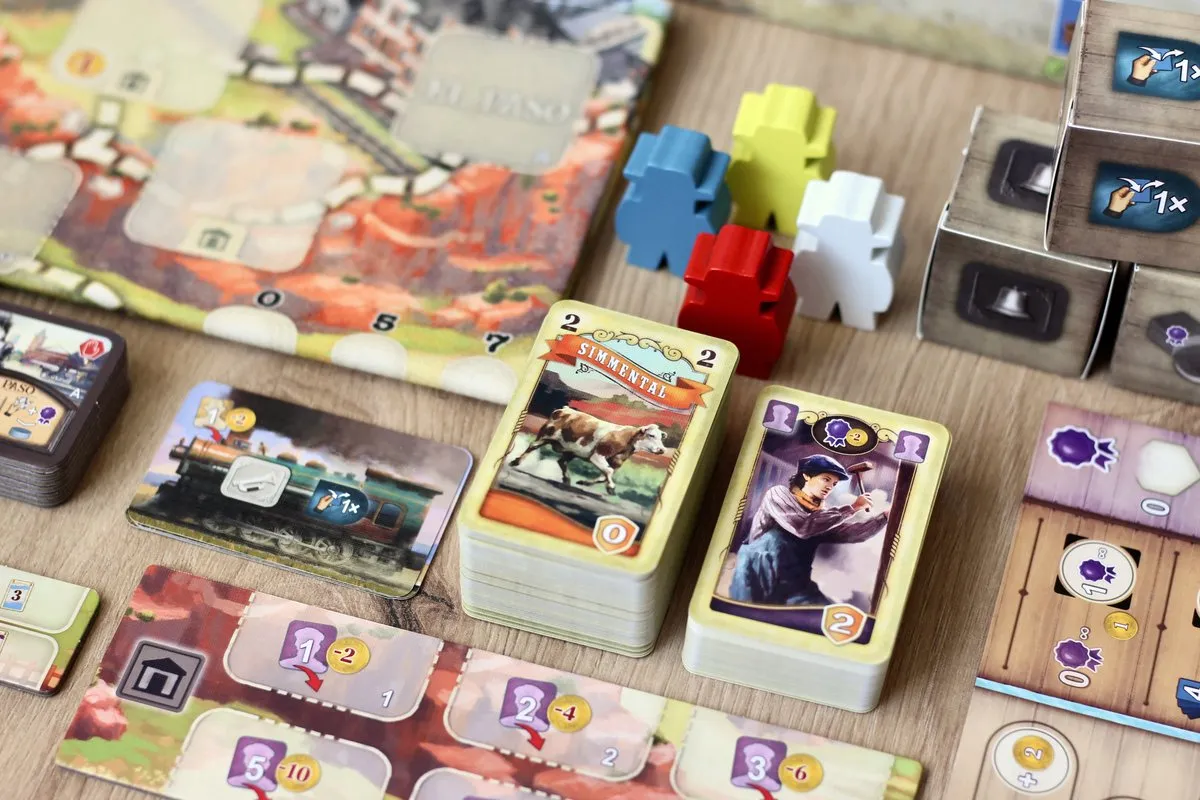 Asmodee Great Western Trail El Paso - Bordspel - 1-4 Spelers