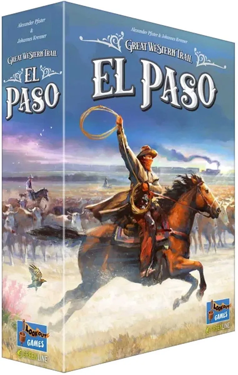 Asmodee Great Western Trail El Paso - Bordspel - 1-4 Spelers