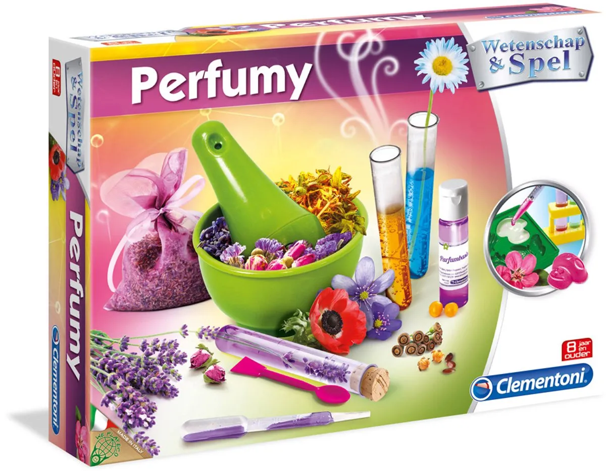 Clementoni Parfumlaboratorium Experimenteerdoos 66826 - Multi Kleur