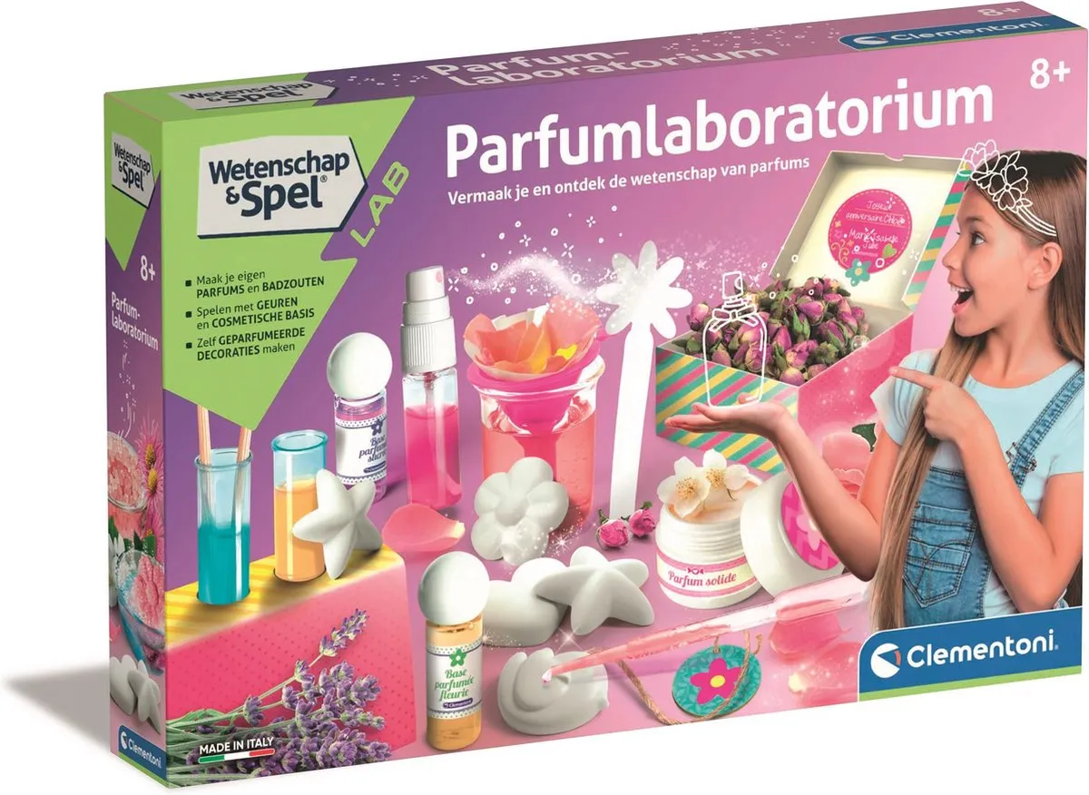 Clementoni Parfumlaboratorium Experimenteerdoos 66826 - Multi Kleur