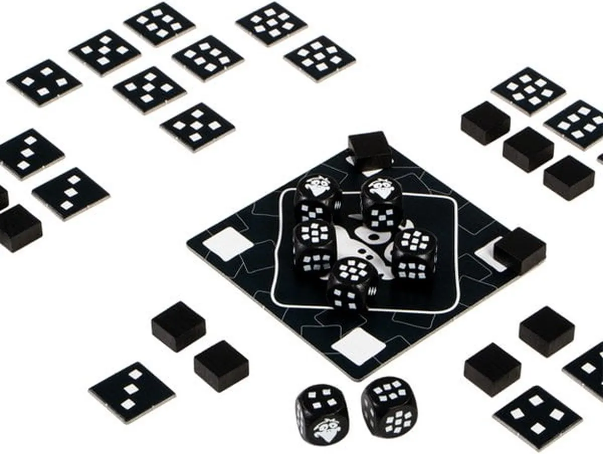 999 Games Pechvogel Dobbelspel - Multikleur