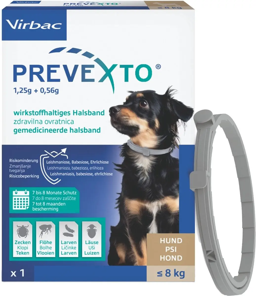 Virbac PreveXto Halsband Hond >8kg