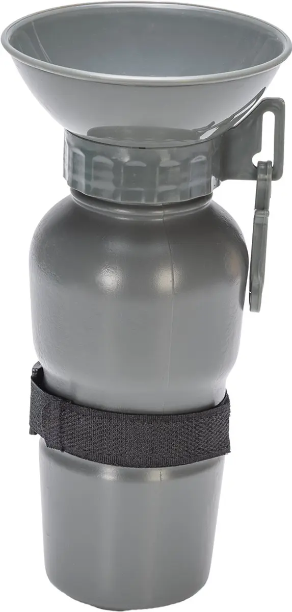 Beeztees Drinkfles Nia 550ml - Grijs