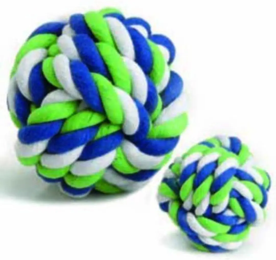 Beeztees Touwbal voor Knaagdieren 7cm - Bruin