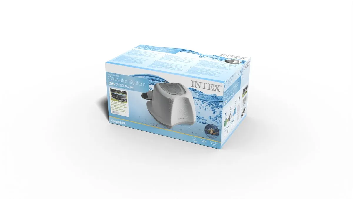 Intex QS700 Plus Zoutwatersysteem 26688GS - 8500 l/u - 32.000L