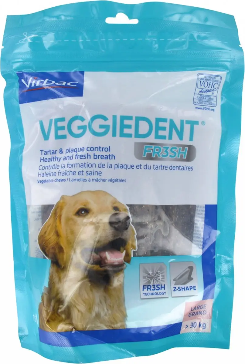Virbac Veggiedent Kauwstrips >30 kg