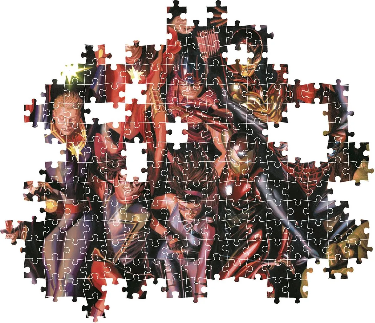 Clementoni Marvel Avengers Puzzel 1000 Stukjes - Valigetta