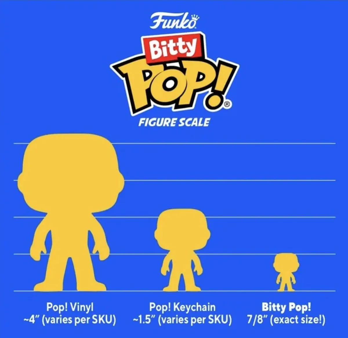 Funko Bitty POP! Teenage Mutant Ninja Turtles Mystery - Multi