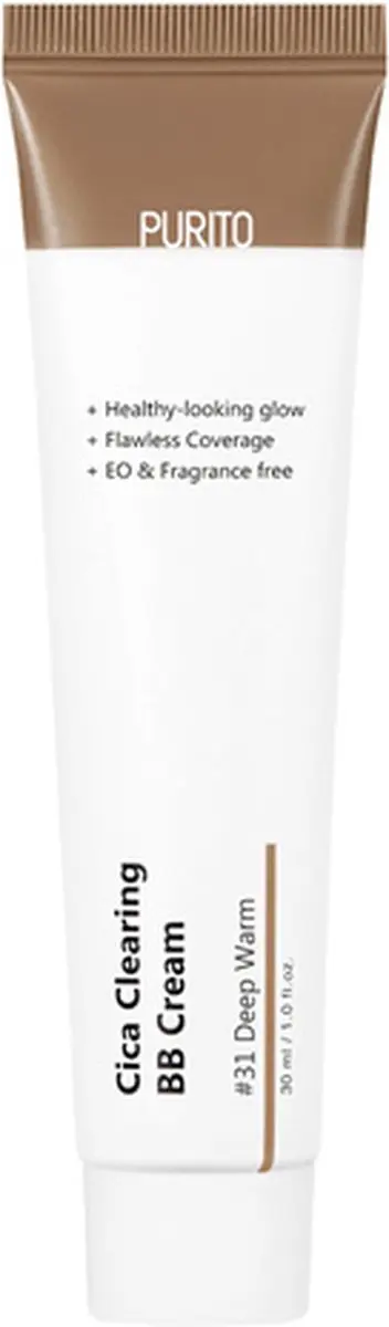 Purito Cica Clearing BB Cream #31 Deep Warm 30ml