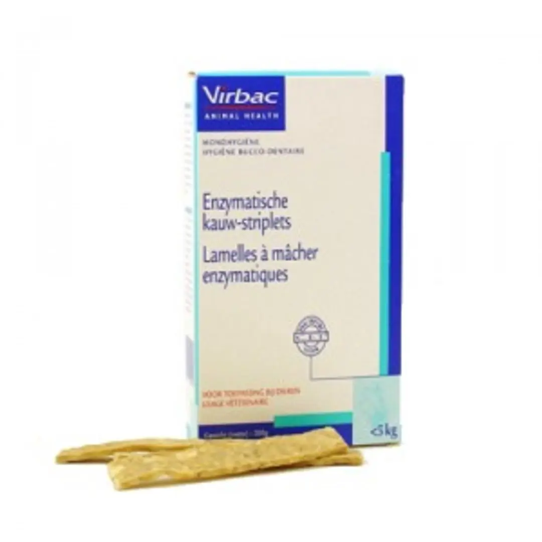 Virbac C.E.T. Kauwstriplets Hond tot 5 kg - 200g