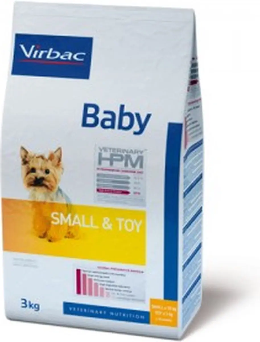Virbac HPM Baby Small & Toy Dog 1,5kg