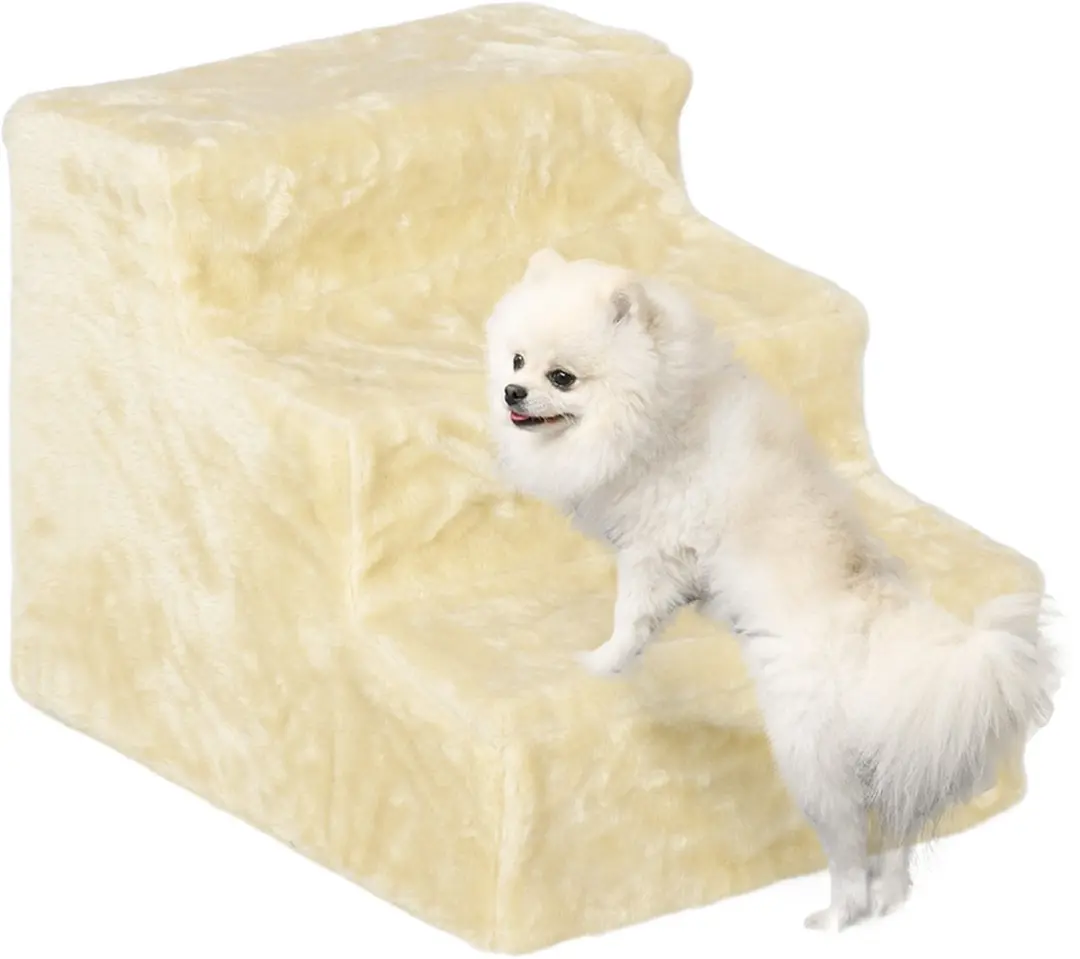 Pawhut Hundentrap 3 Trappen 35cm