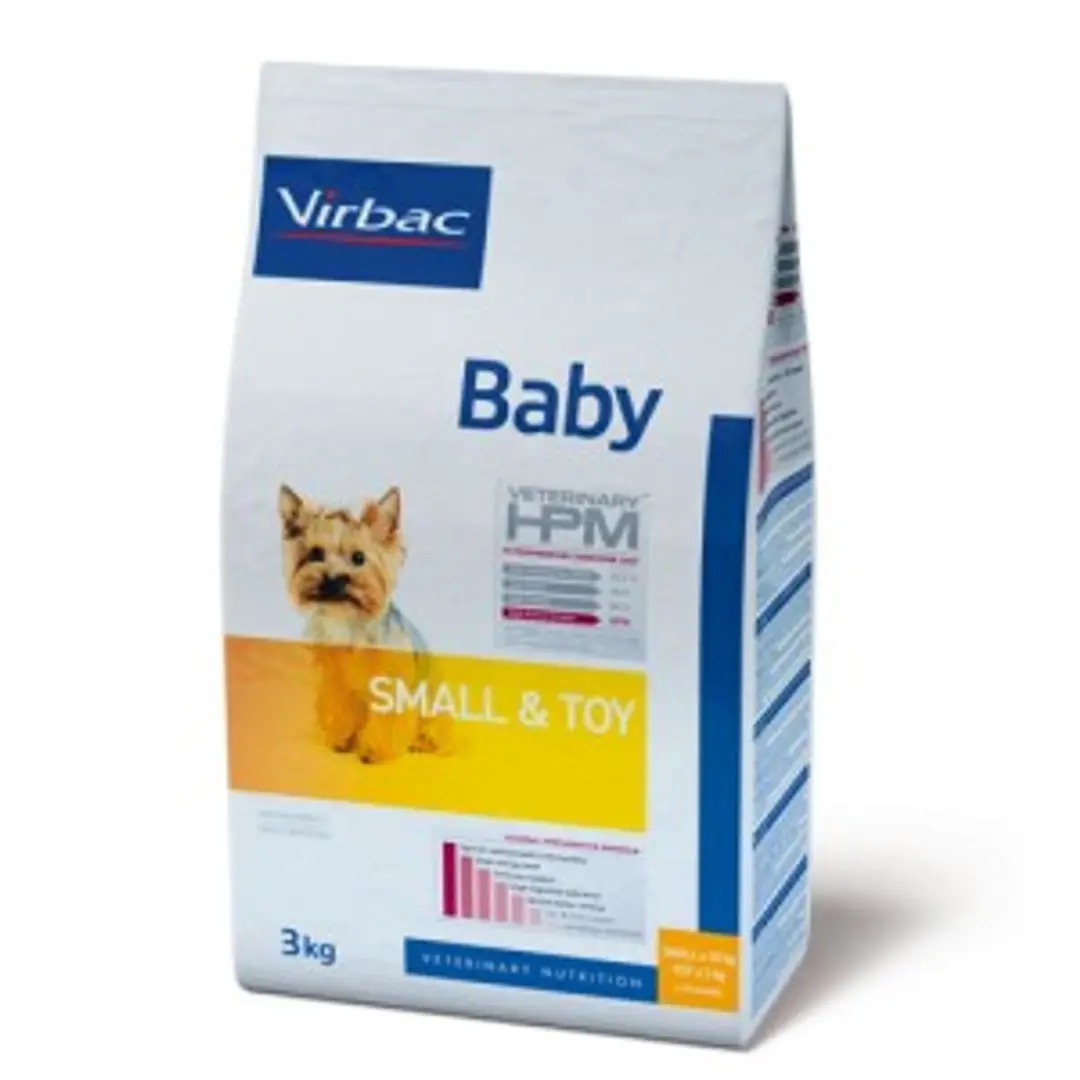 Virbac HPM Baby Small & Toy Dog 3kg